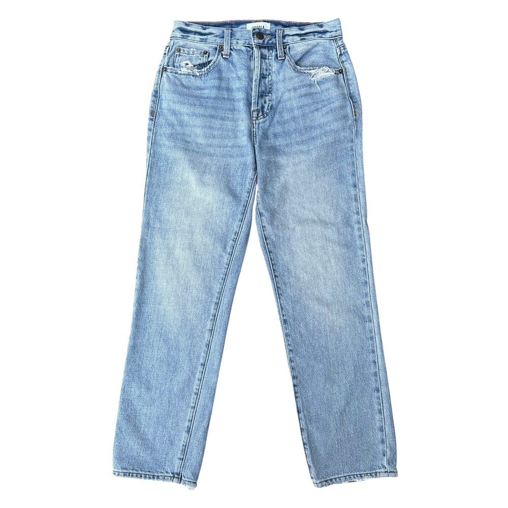 Pistola Charlie High Rise Classic Straight Jeans Libra Wash Size 25 Button Fly